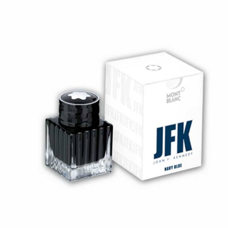 Inchiostro Montblanc JFK  in Bottiglia 30 ml 111409 Navy Blu
