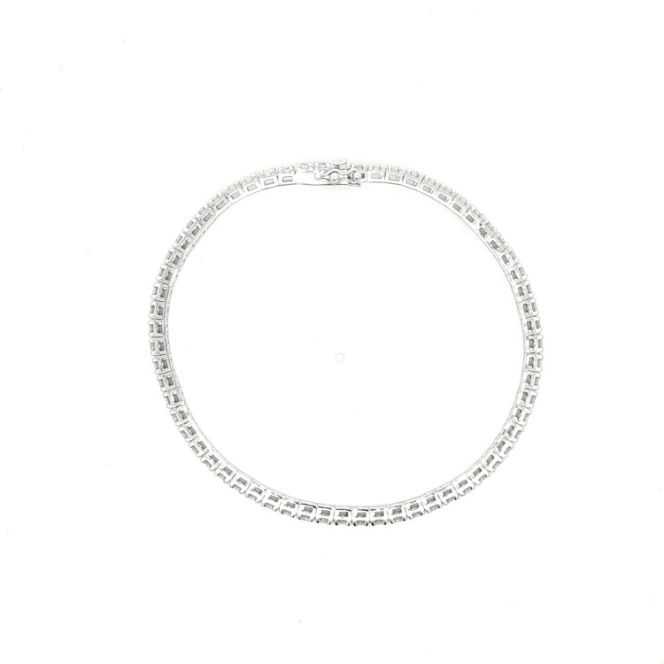Bracciale Tennis Diamanti ct 3,50 Oro 18 kt