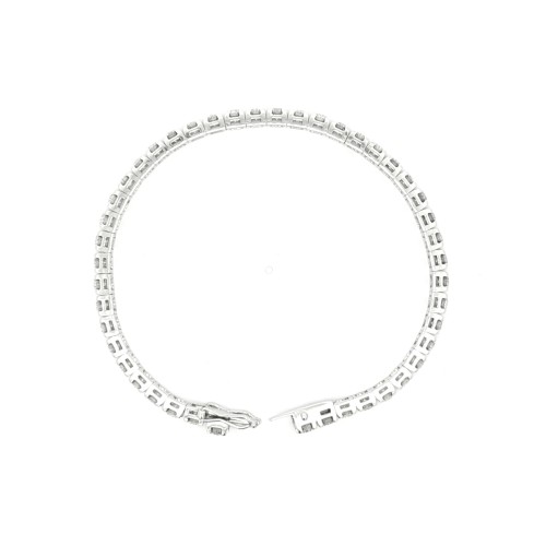 Bracciale Tennis Diamanti ct 4,72 D E SI  Oro 18 kt