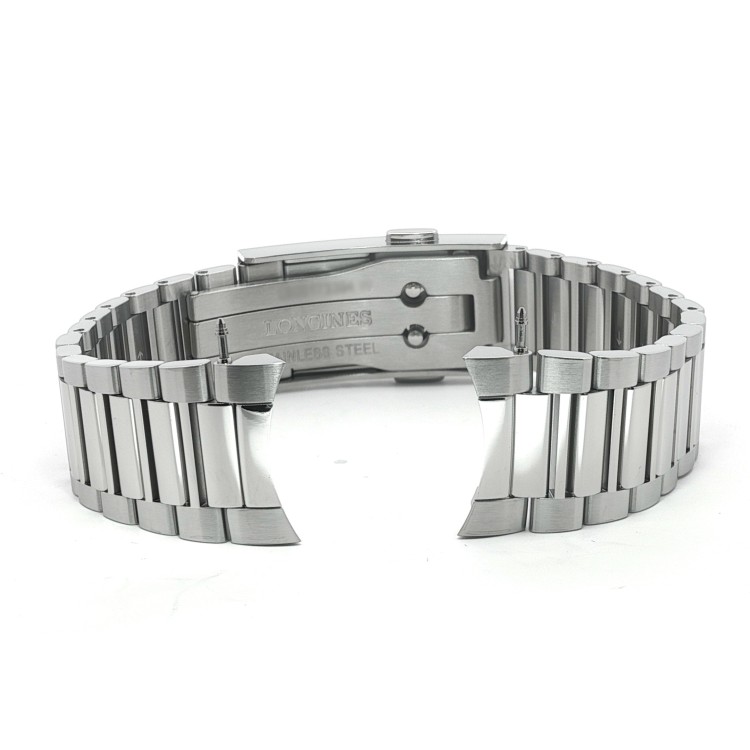 Longines Bracciale Acciaio Conquest Heritage L1.649.4, ansa 19, microregolazione, diametro 38