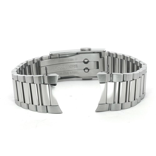 Longines Bracciale Acciaio Conquest Heritage L1.649.4, ansa 19, microregolazione, diametro 38