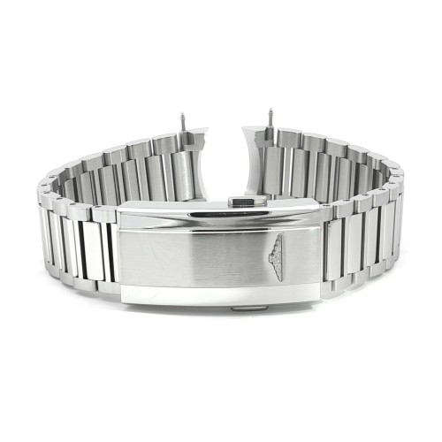 Longines Bracciale Acciaio Conquest Heritage L1.649.4, ansa 19mm,  microregolazione chiusura