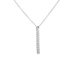 Collana Pendente Diamanti ct 0,23 Oro 18 kt 2
