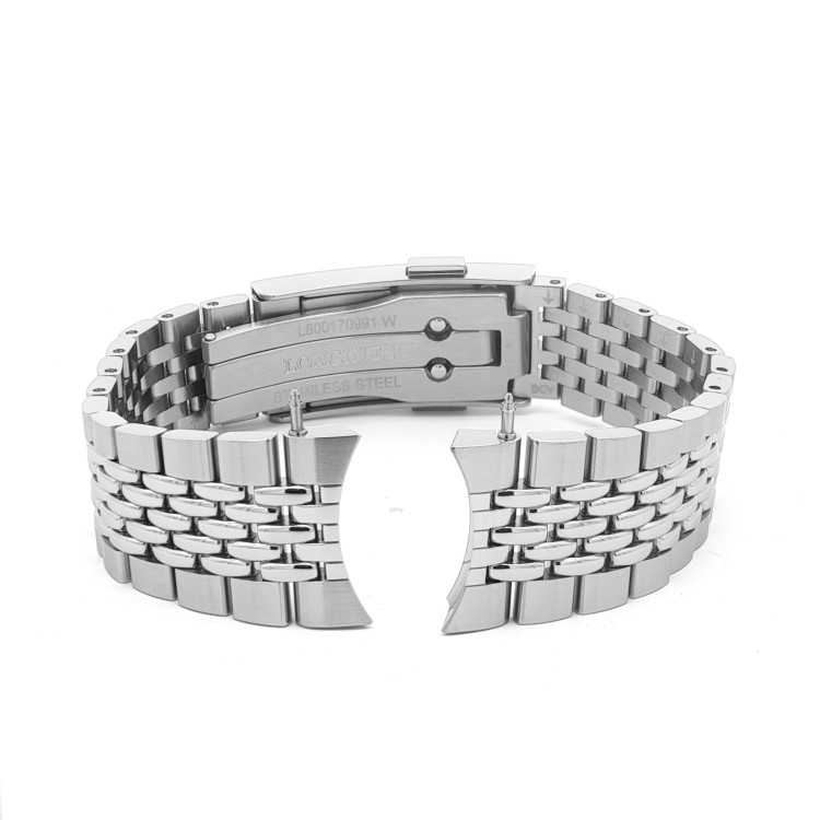 Longines Bracciale Acciaio Heritage Legend Diver 39 mm L3.764.4  microregolazione chiusura