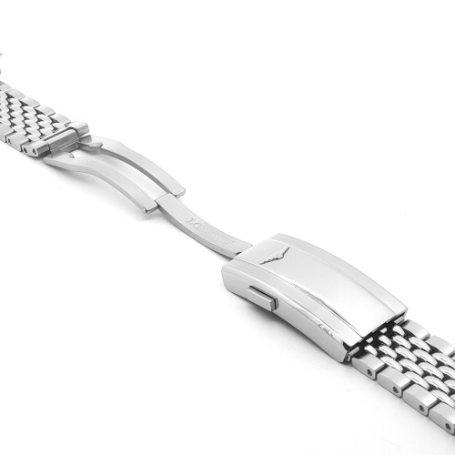 Longines Bracciale Acciaio Heritage Legend Diver 39 mm L3.764.4  microregolazione chiusura