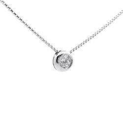 Collana Punto Luce Diamante ct 0,24 Oro 18 kt 2