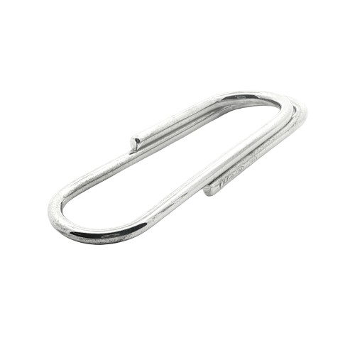 Fermasoldi in Argento 925°°  spessore filo 3 mm.