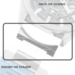 Zenith terminale attacco cassa titanio Defy Classic bracciale.  95.9000.670 e simili. Un pezzo