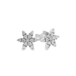 Orecchini Margherita Diamanti ct 0,30 Oro 18 kt 2,0 gr 2