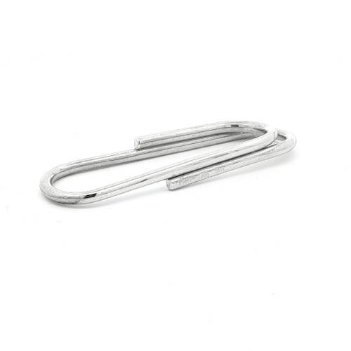 Fermasoldi in Argento 925°°  spessore filo 3 mm.