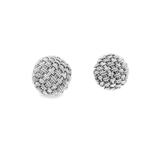 Orecchini Tessuto Oro 18 kt