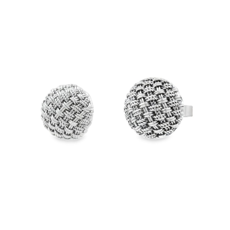 Orecchini Tessuto Oro 18 kt
