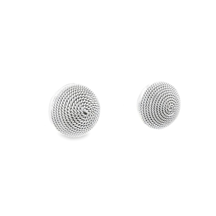 Orecchini Tessuto Oro 18 kt