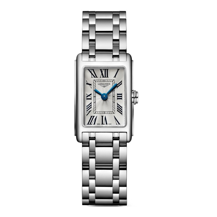 LONGINES DOLCE VITA L5.258.4.71.6 Acciaio Romani Argentè Quarzo 27 x 17,7 mm.