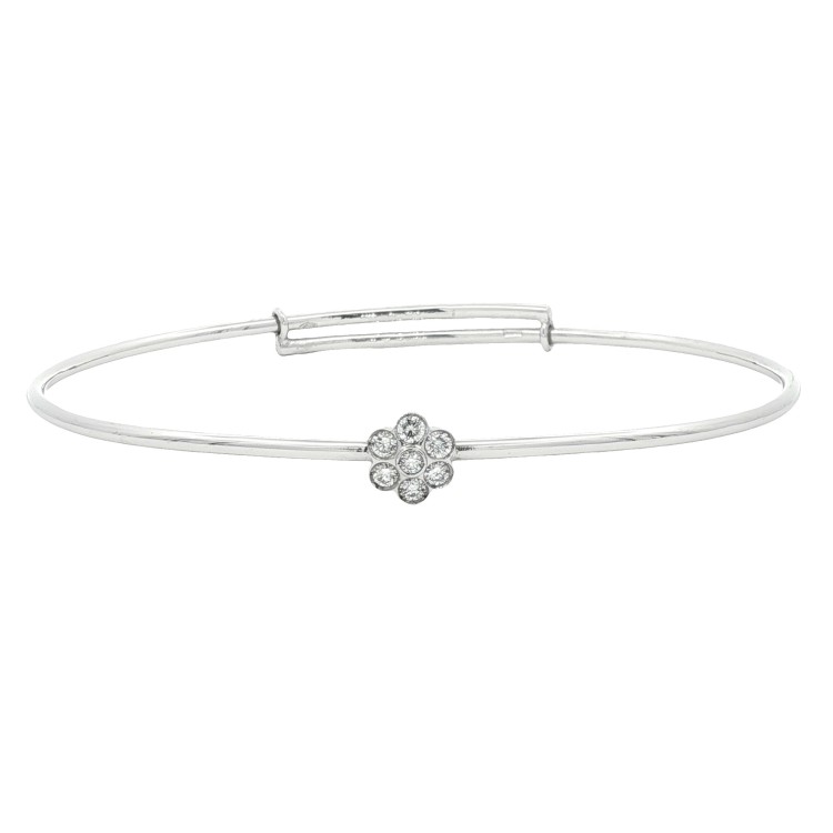 Bracciale Margherita Diamanti ct 0,25 Oro 18 kt