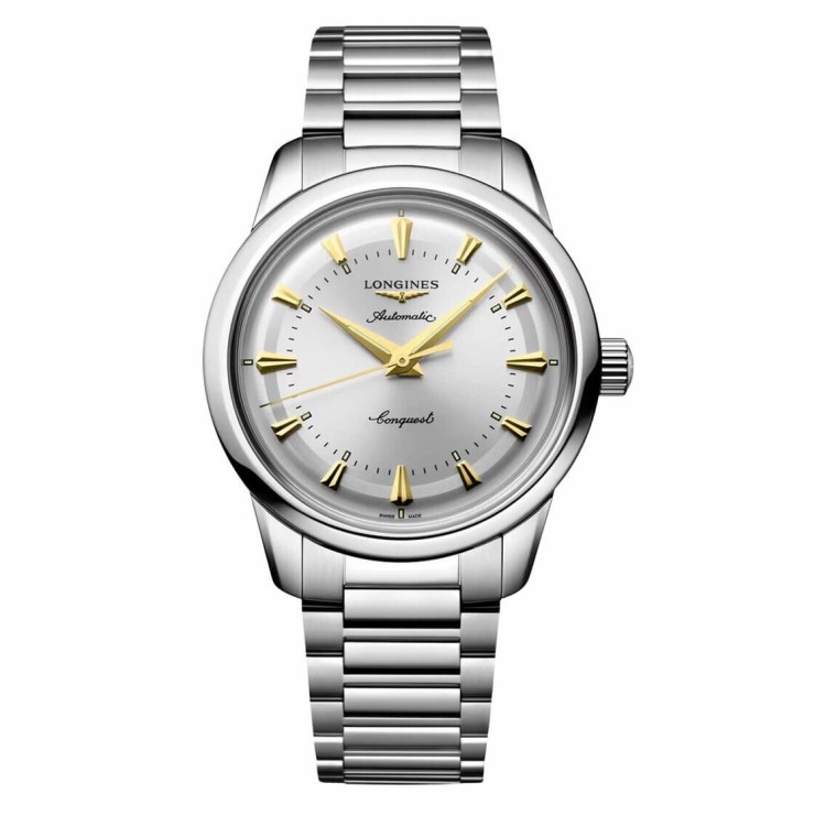 LONGINES Heritage Classic L1.649.4.72.6 Automatico 38 mm Argento Braccialato