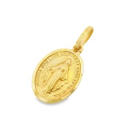Medaglia MADONNA Miracolosa Oro 18 kt 2