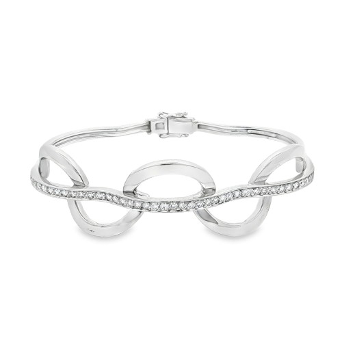 ALFIERI & St. JOHN Bracciale Diamanti ct 1,05 Oro 18 kt