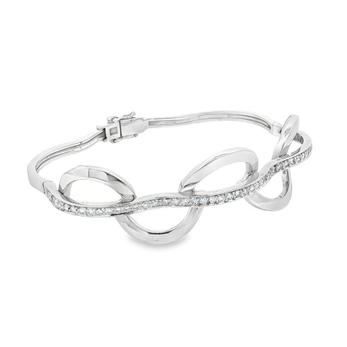 ALFIERI & St. JOHN Bracciale Diamanti ct 1,05 Oro 18 kt