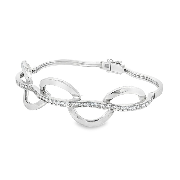 ALFIERI & St. JOHN Bracciale Diamanti ct 1,05 Oro 18 kt