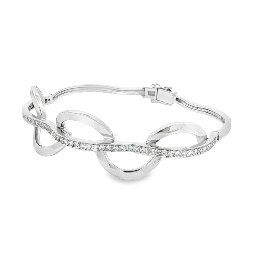 ALFIERI & St. JOHN Bracciale Diamanti ct 1,05 Oro 18 kt