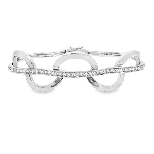 ALFIERI & St. JOHN Bracciale Diamanti ct 1,05 Oro 18 kt