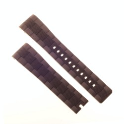 Zenith Cinturino Caucciù Marrone 23/18 mm  Defy El Primero  03.0526.4000, 96.0525.4000