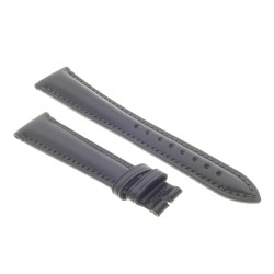 Cinturino Pelle Cuoio Inglese Nero opaco 18/14 mm B52B classico. 2