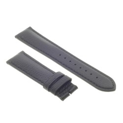 Cinturino Pelle Martellata Nero opaco 20/18 mm B50B classico. 2