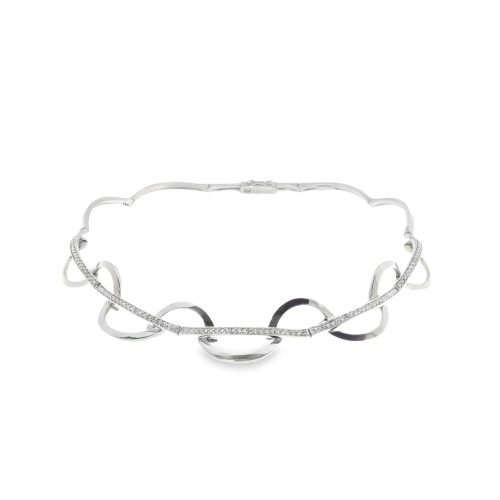 ALFIERI & St. JOHN Bracciale Diamanti ct 1,70 Oro 18 kt