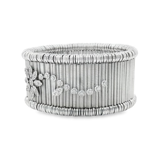 Bracciale JARRETIERE Diamanti ct 1,19 Oro 18 kt