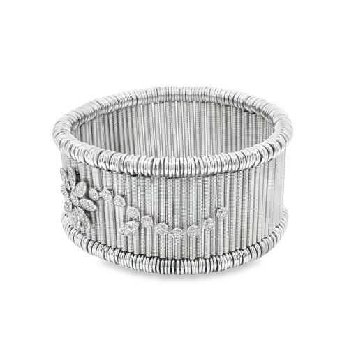 Bracciale JARRETIERE Diamanti ct 1,19 Oro 18 kt
