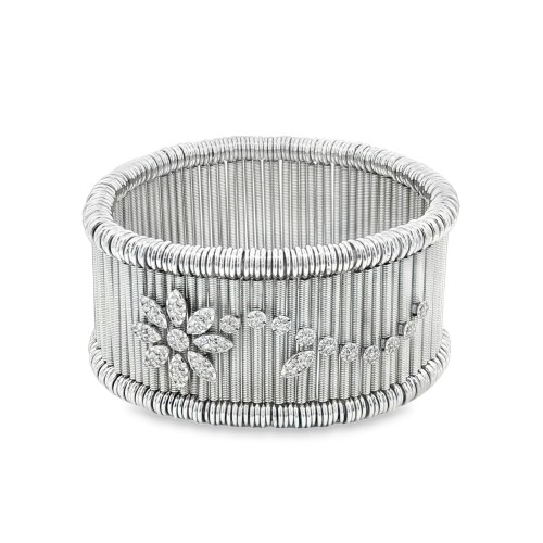 Bracciale JARRETIERE Diamanti ct 1,19 Oro 18 kt