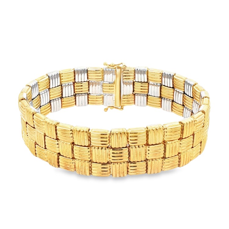 Bracciale Piatto Oro 18 kt