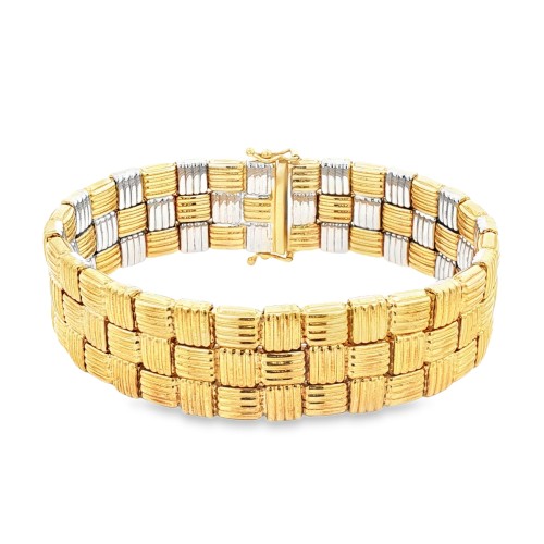 Bracciale Piatto Oro 18 kt