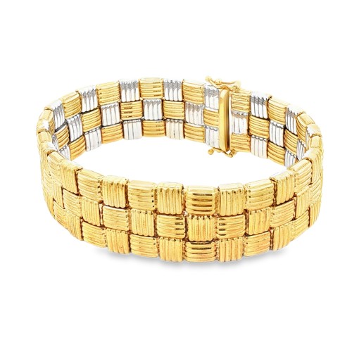 Bracciale Piatto Oro 18 kt