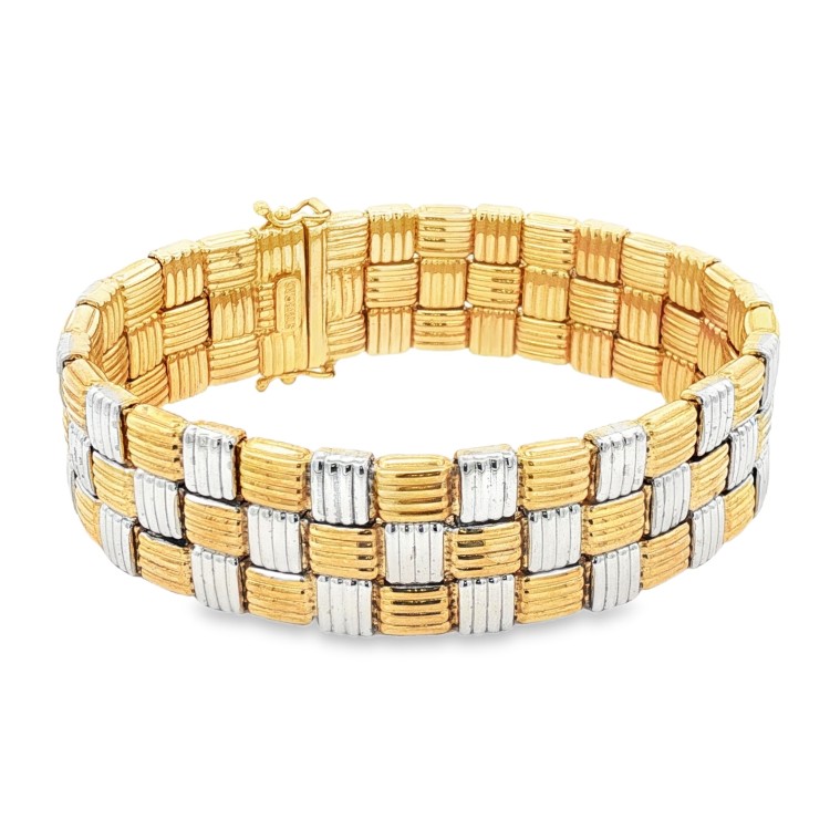 Bracciale Piatto Oro 18 kt