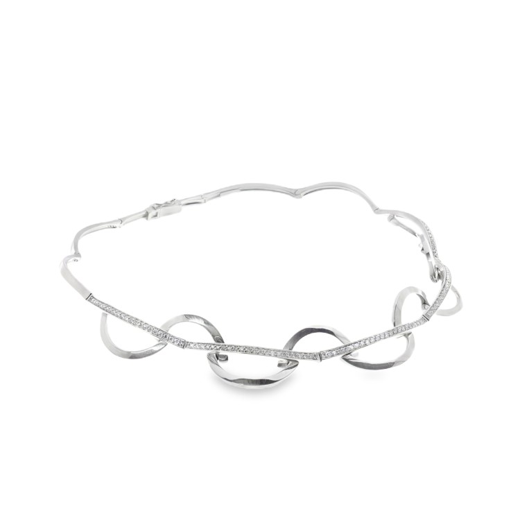 ALFIERI & St. JOHN Bracciale Diamanti ct 1,70 Oro 18 kt