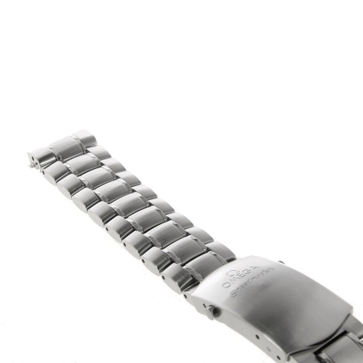 OMEGA bracciale acciaio per Speedmaster Broad Arrow 3551.50.00 ansa 20mm 020ST1620887