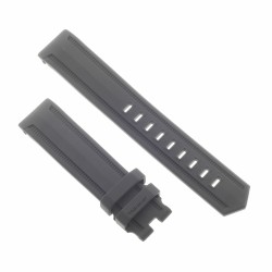 Tag Heuer Cinturino Aquaracer FT8020 Caucciù  Nero 20/19 WAK2110 WAK2180