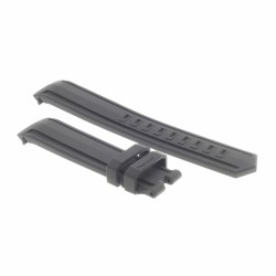Tag Heuer Cinturino Aquaracer FT8020 Caucciù  Nero 20/19 WAK2110 WAK2180 2
