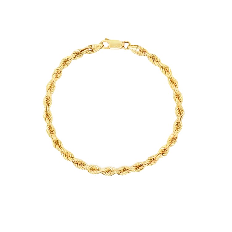 Bracciale Corda Oro 18 kt