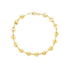 Bracciale Cuori Oro 18 kt