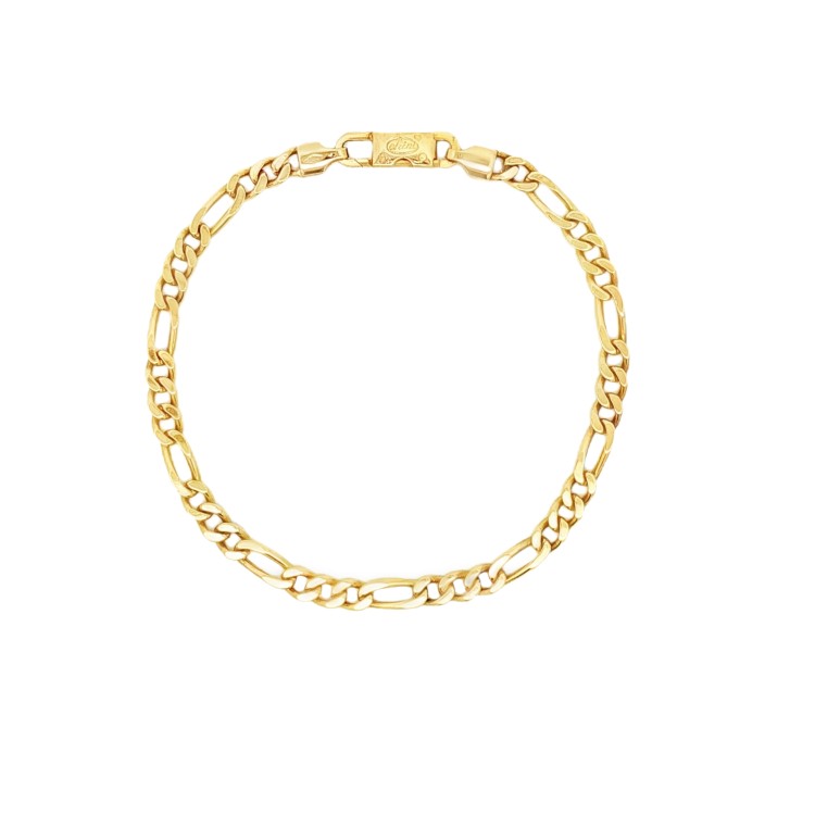 Bracciale Grumetta 3 + 1 Oro 18 kt