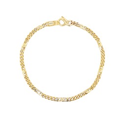 Bracciale Grumetta 5 + 1 Oro 18 kt