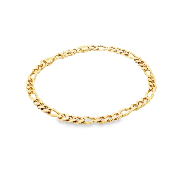 Bracciale Grumetta 3 + 1 Oro 18 kt