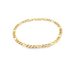 Bracciale Grumetta 3 + 1 Oro 18 kt 2