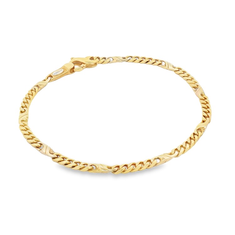 Bracciale Grumetta 5 + 1 Oro 18 kt