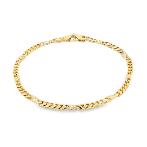 Bracciale Grumetta 5 + 1 Oro 18 kt