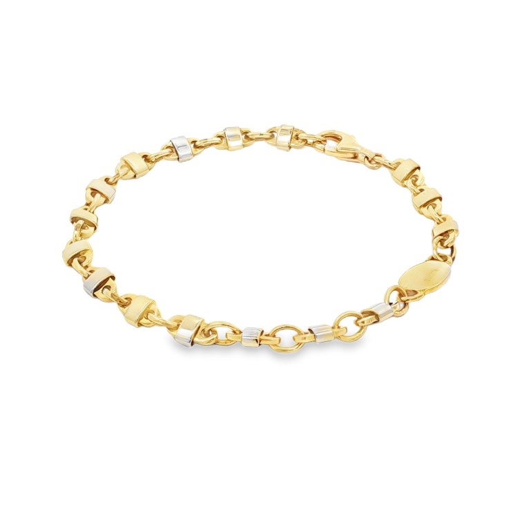 Bracciale Fantasia Oro 18 kt 14 gr